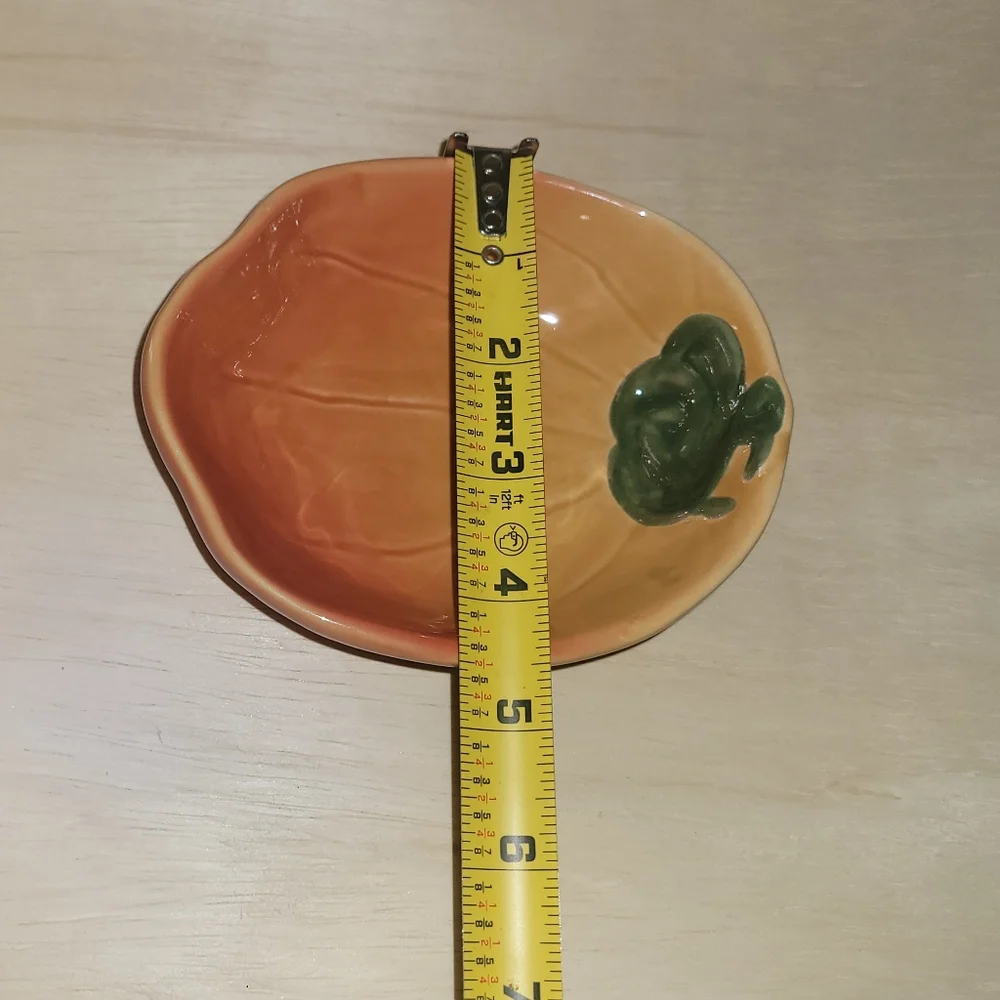 Williams Sonoma.. Autumn Harvest Ceramic Pumpkin Bowl